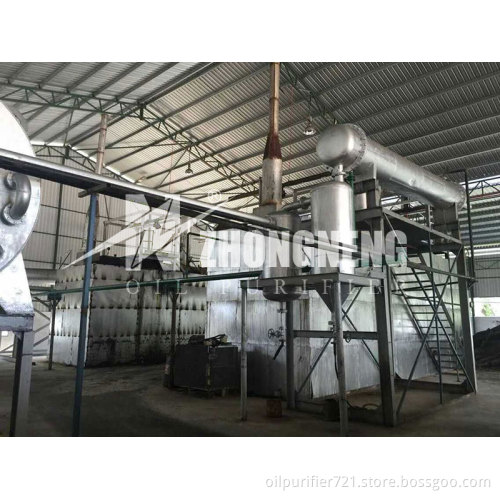 waste diesel oil distillation system